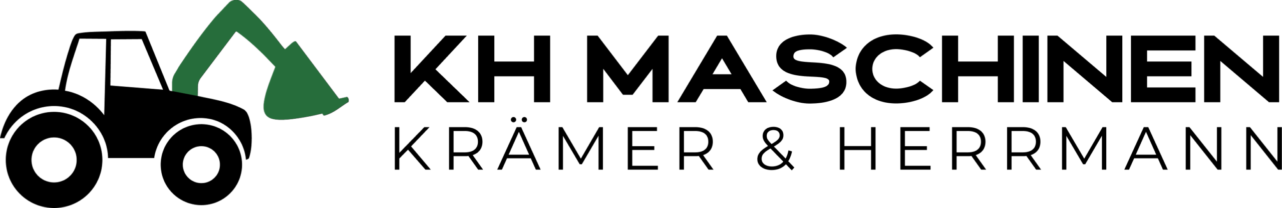 KH Maschinen Logo black